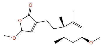 11-epi-O,O-Dimethyllingshuiolide A